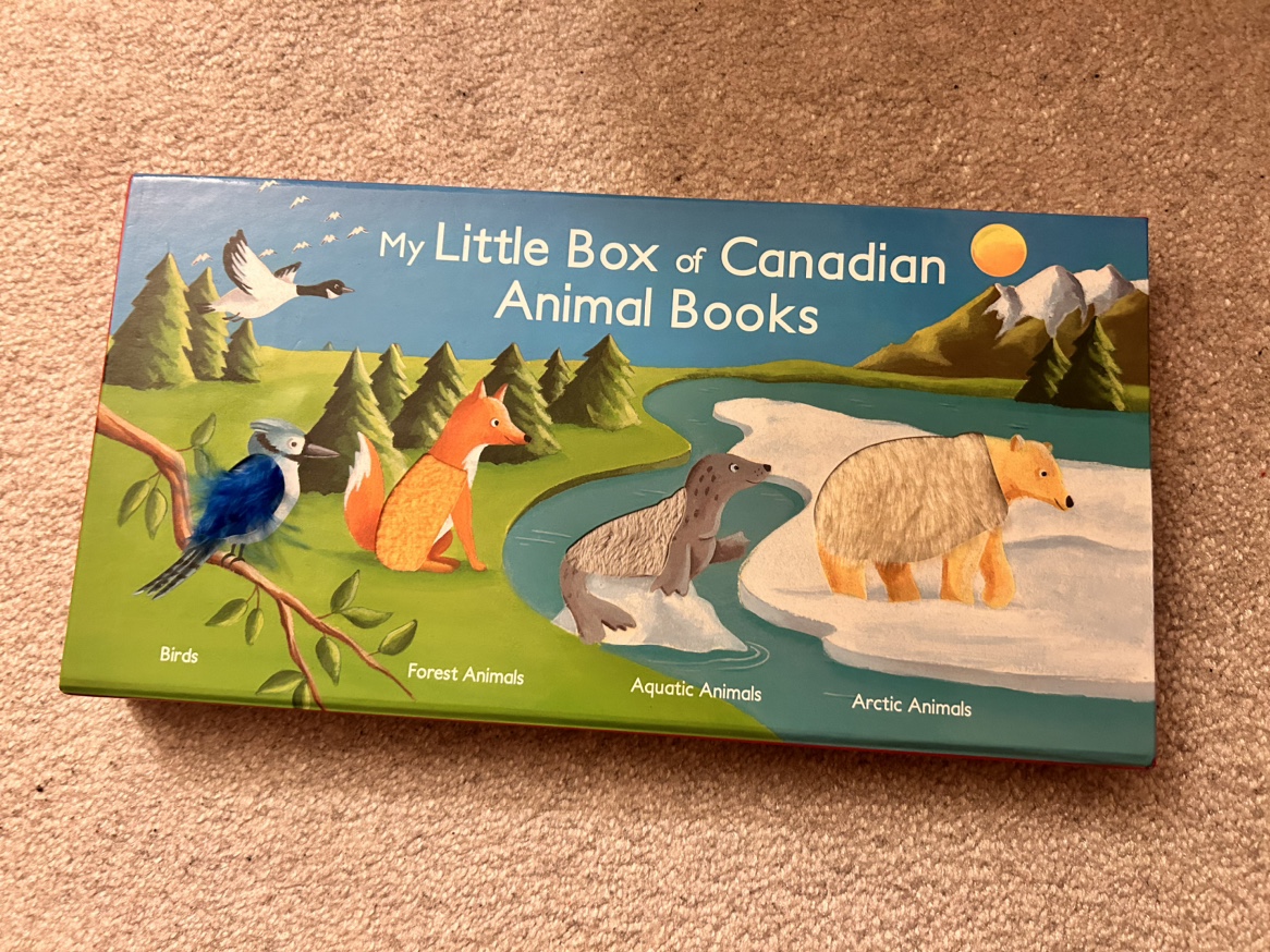My little box of Canadian animal books (touching learning) image indicator(3)