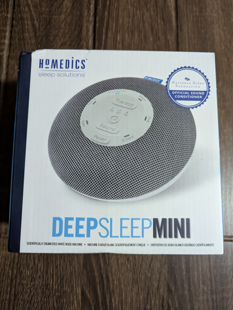 HoMedics Deep Sleep Mini (Portable White Noise Machine)