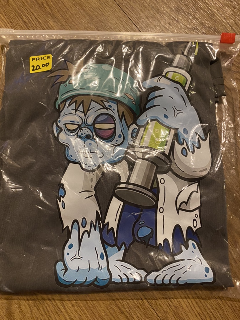 Zombie t-shirt 4xL