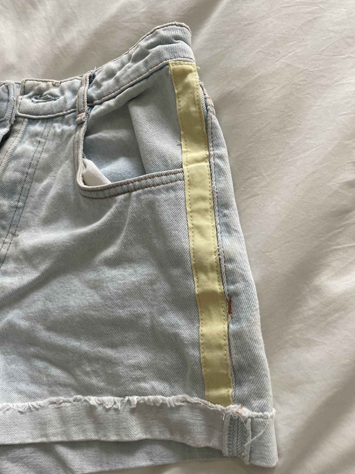 Zara denim shorts image indicator(8)