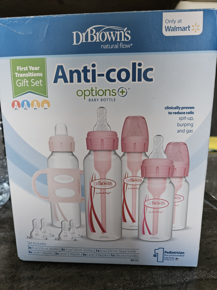 Brand New Dr. Brown's bottle set- All levels plus sippy cup. - photo 2
