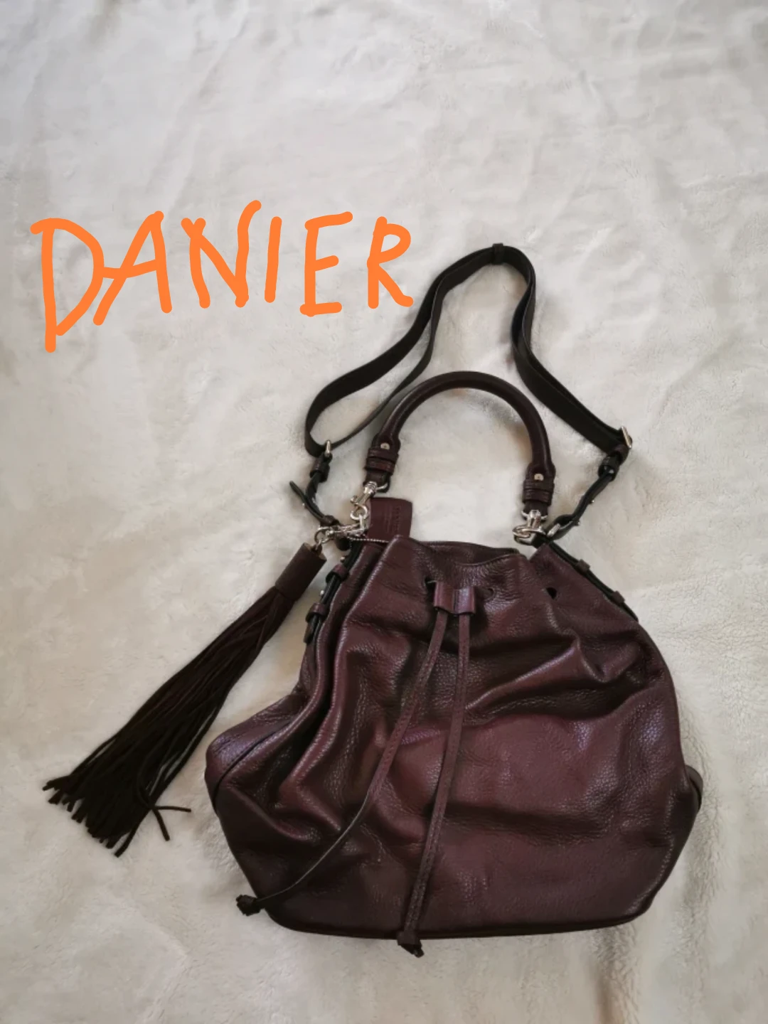 Danier - Burgundy bag thumbnail