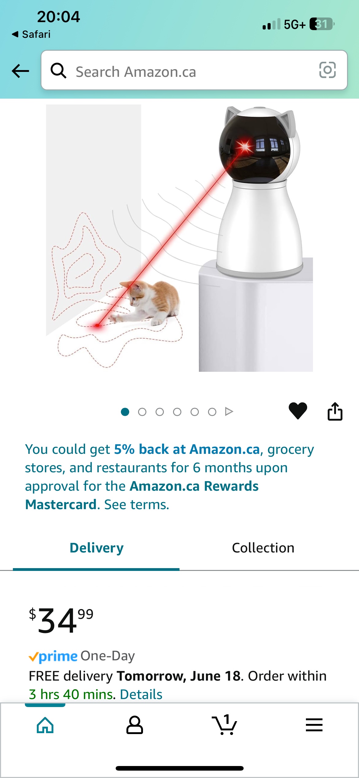 Laser cat toy random trajectory image indicator(8)