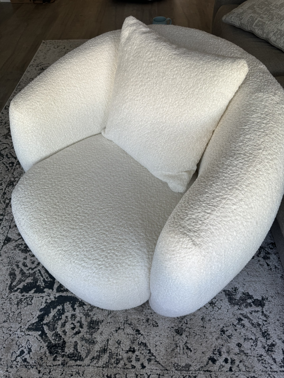 Boucle Club Chairs - photo 3