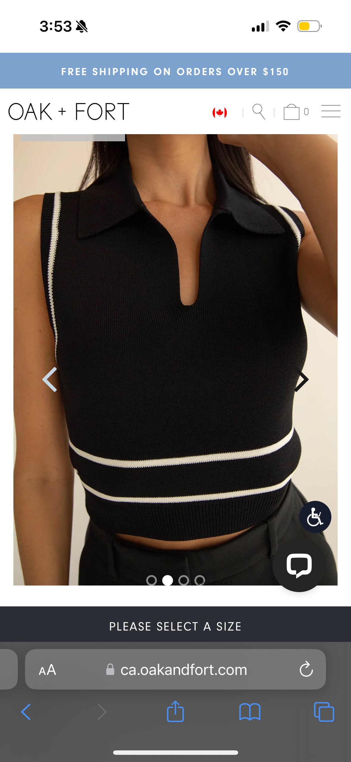 BNWT Collared Knit Tank - photo 4