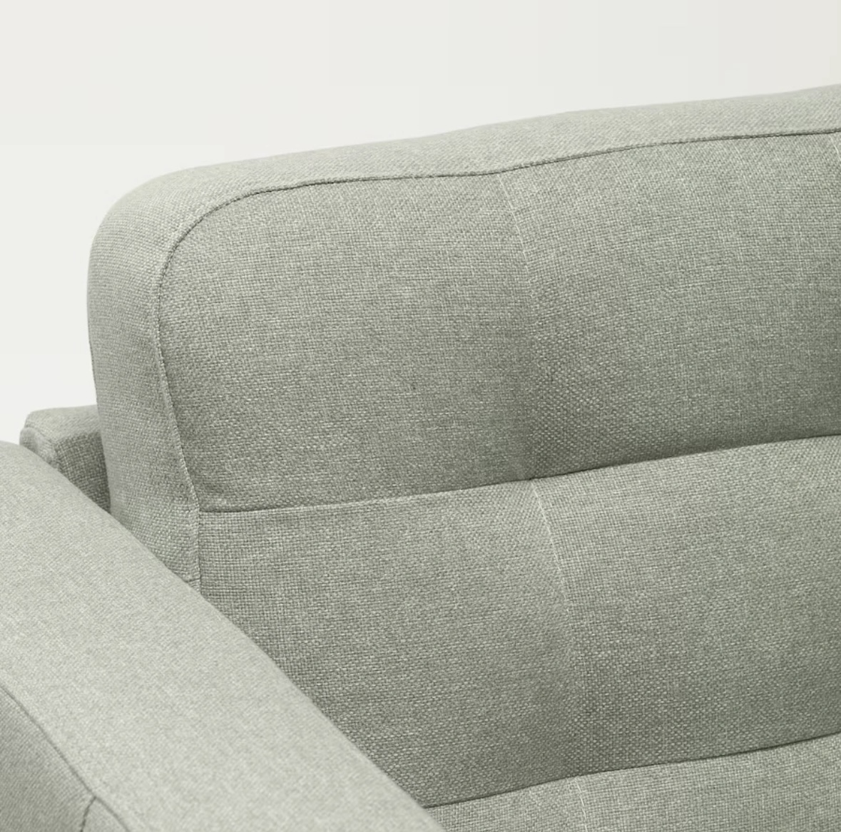 IKEA MORABO sofa, Gunnared light green/wood - photo 2