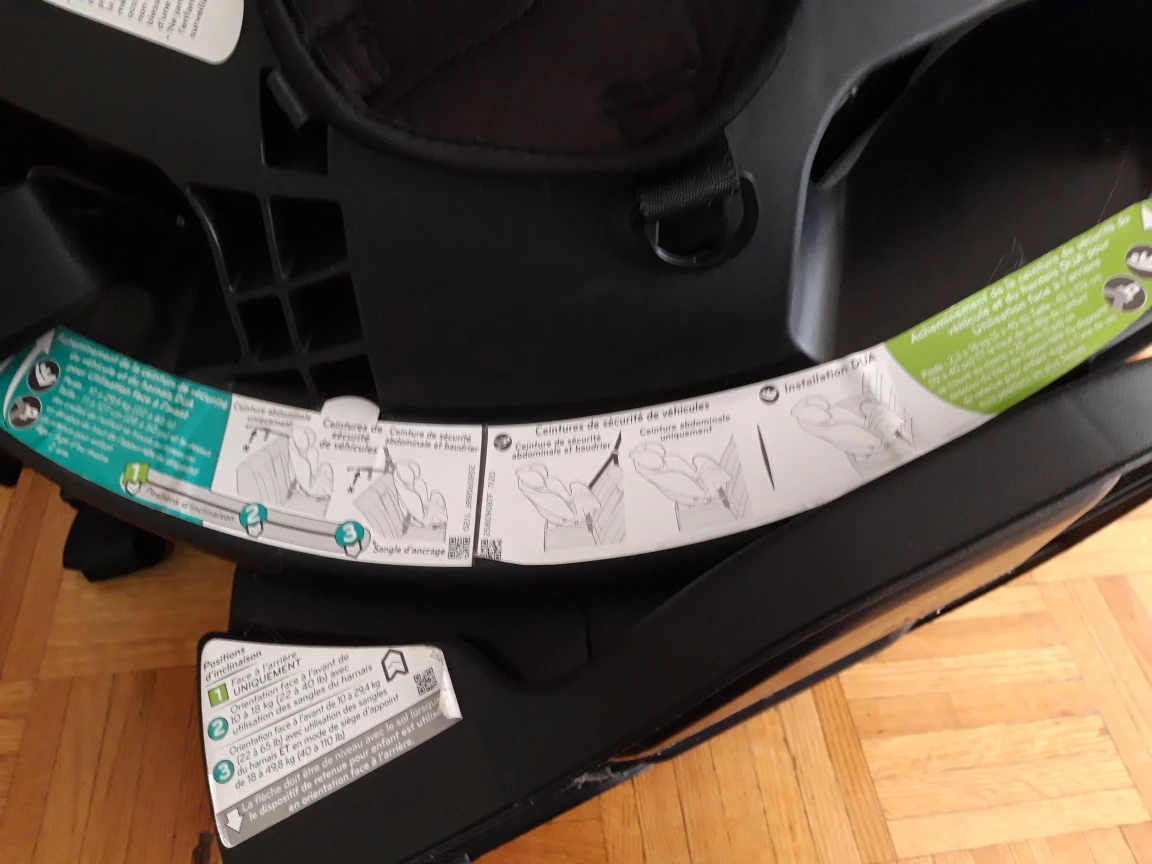 Evenflo(Symphony) 3 in 1 Càr Seat image indicator(6)