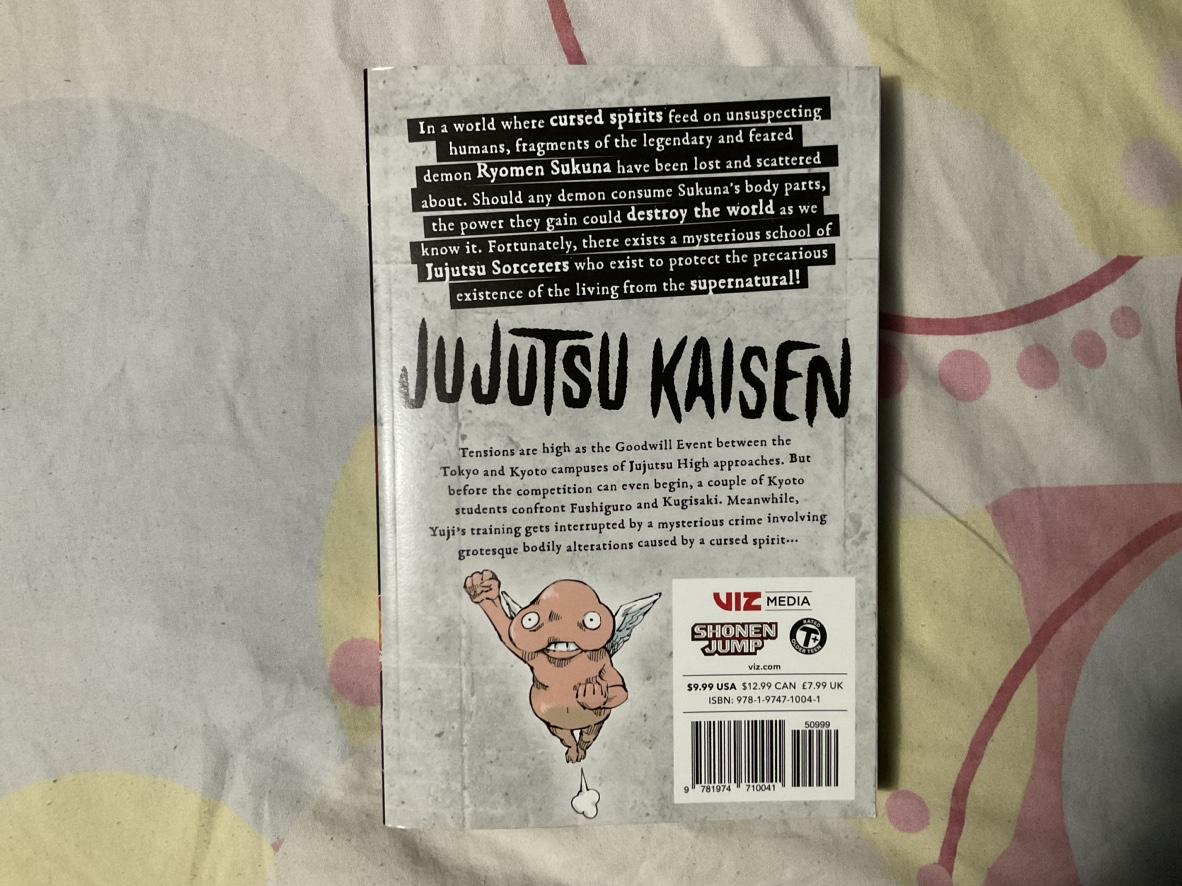 Jujutsu kaisen volume 3 manga - photo 2