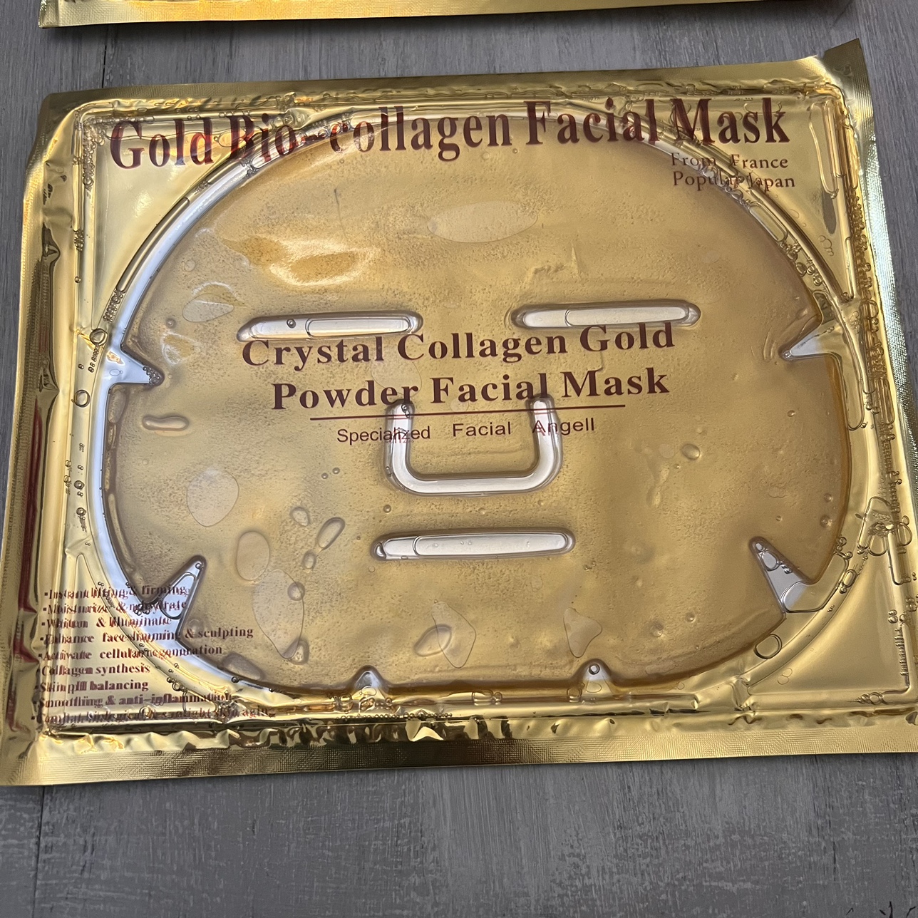 Collagen facial mask