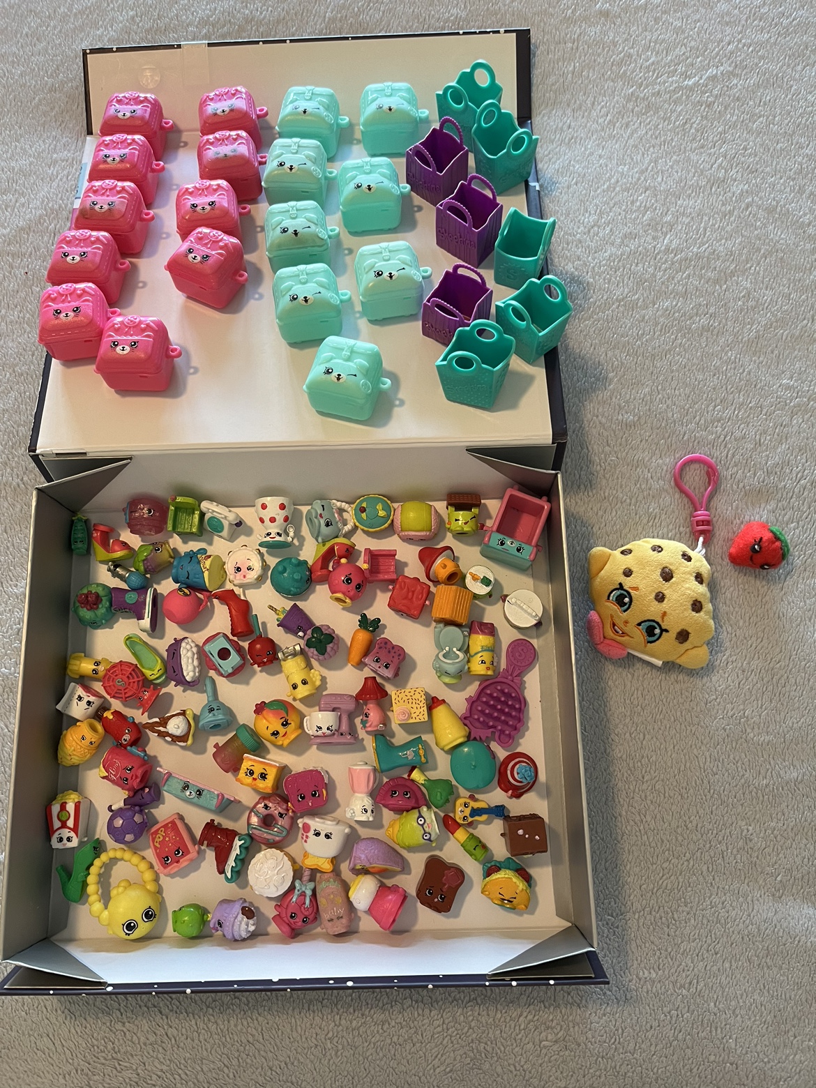 Shopkins toy collection lot 115 pcs