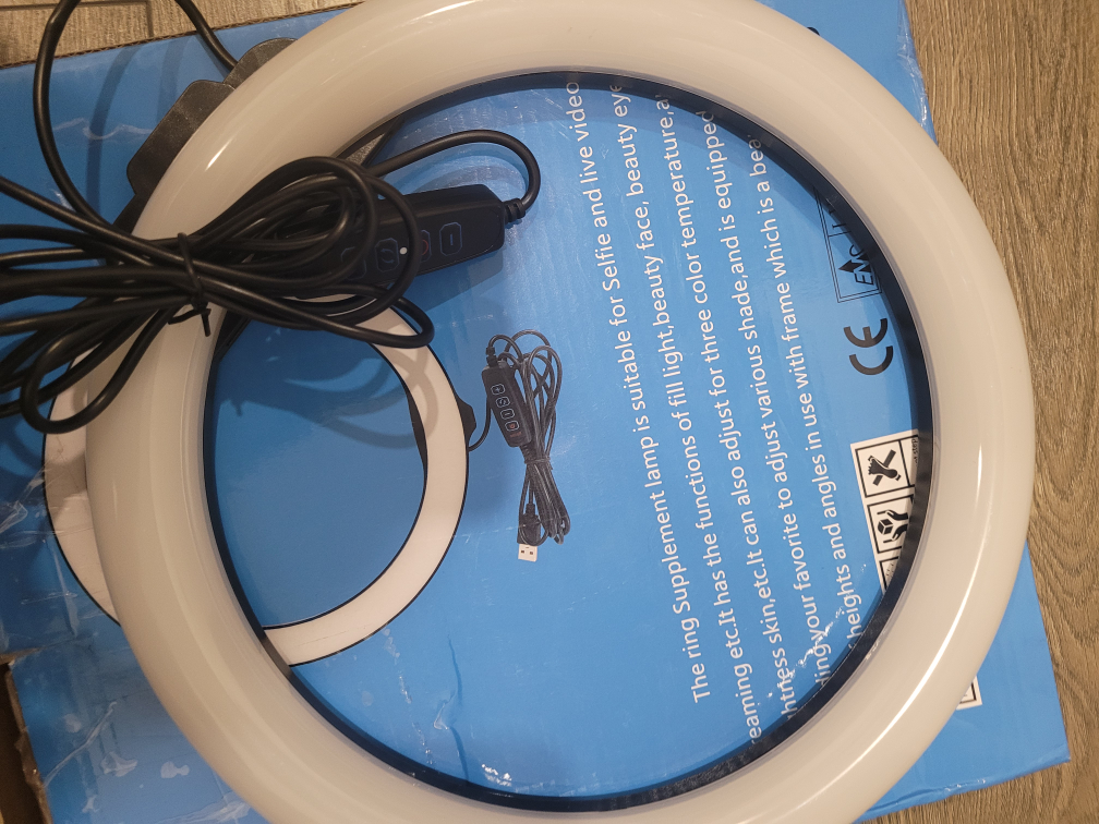 RING FILLL LIGHT - 10" LED - photo 5
