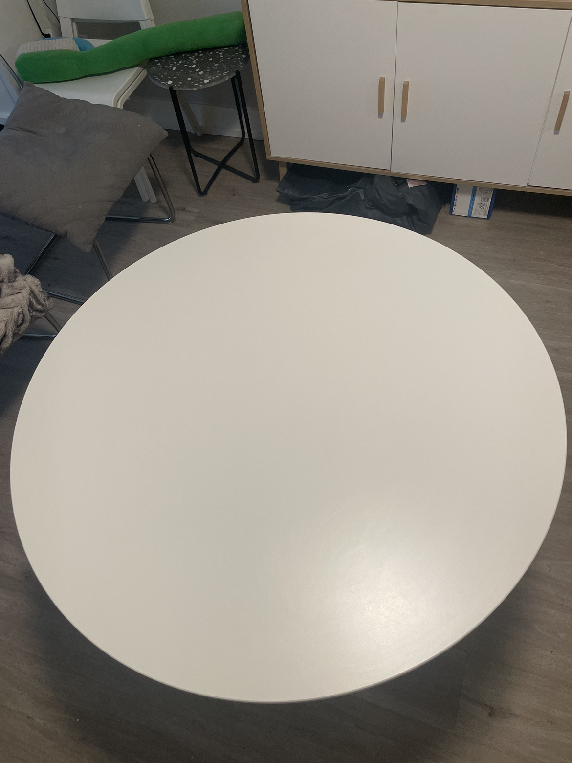 Ikea round table white - photo 2