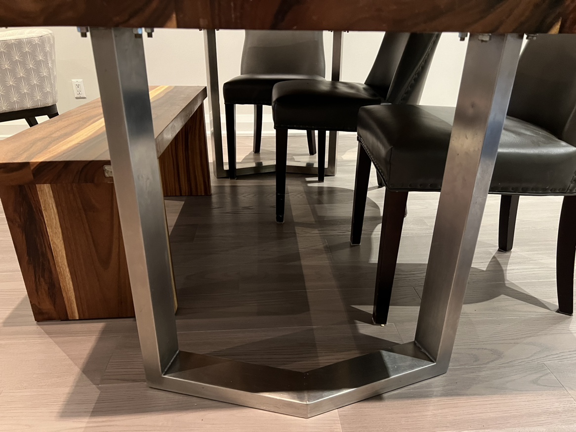 Artemano Wood Dining Set (Table, bench & chairs) - photo 4