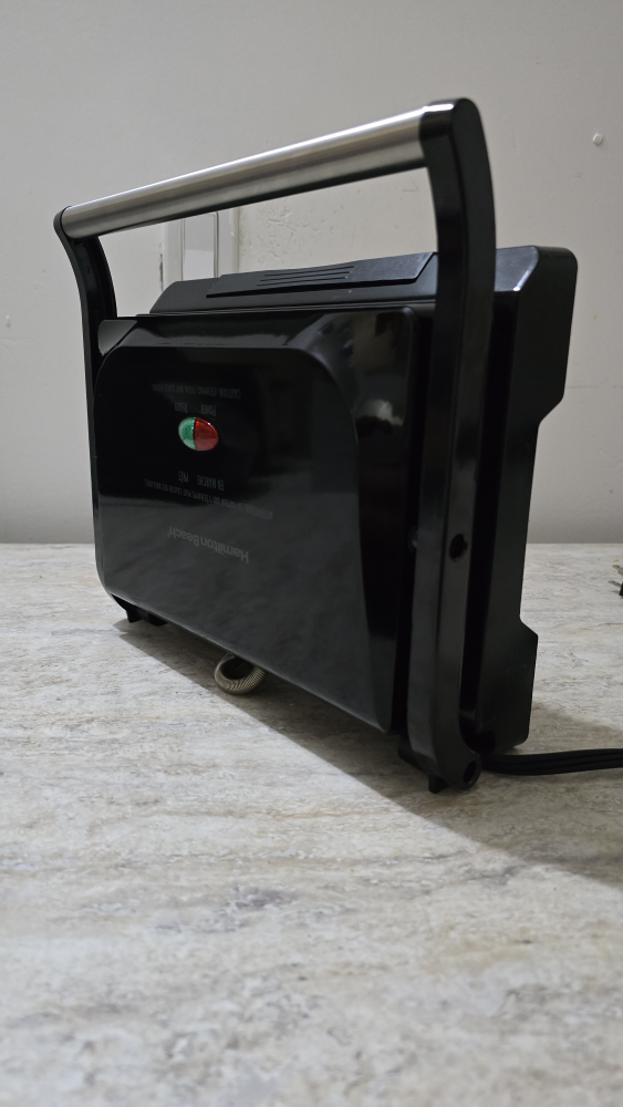 Hamilton Beach Grill & Panini Press , Toaster/Sandwich Maker - photo 4