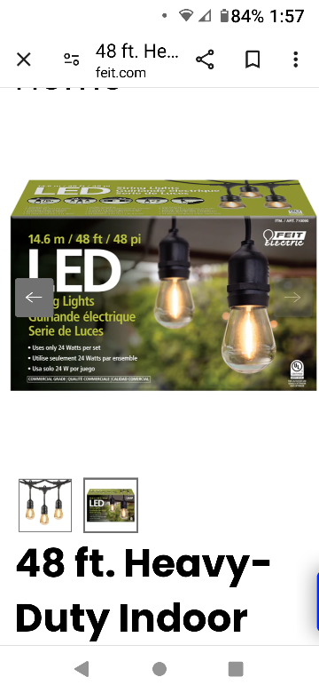48 Ft LED Outdoor Lights thumbnail