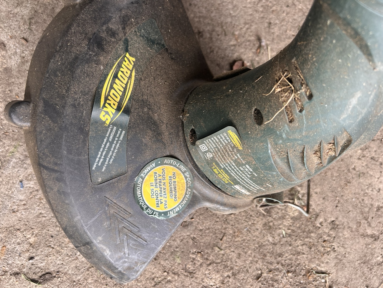 Yardworks Electric Weed Wacker - photo 2