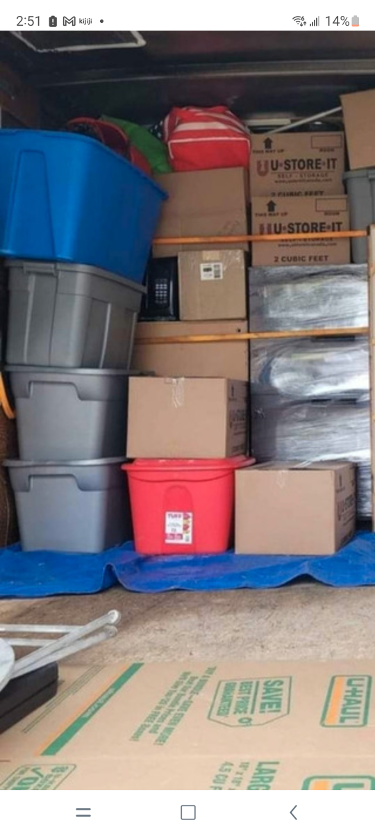 Camile and Sons moving junk and storage service