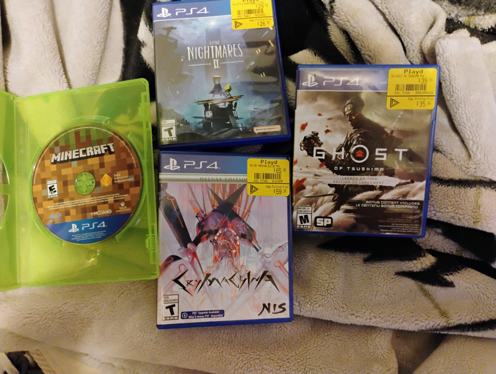 PS4 w/ 2 controllers & games!! - photo 2
