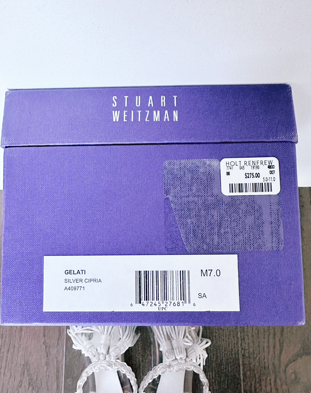 Stuart Weitzman Flat Getali Jelly Tassel Thong Sandals image indicator(5)