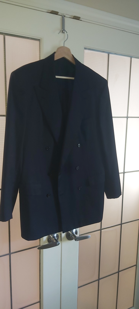 Brioni Men's Dark Navy Double Breasted Blazer (Size 50) thumbnail