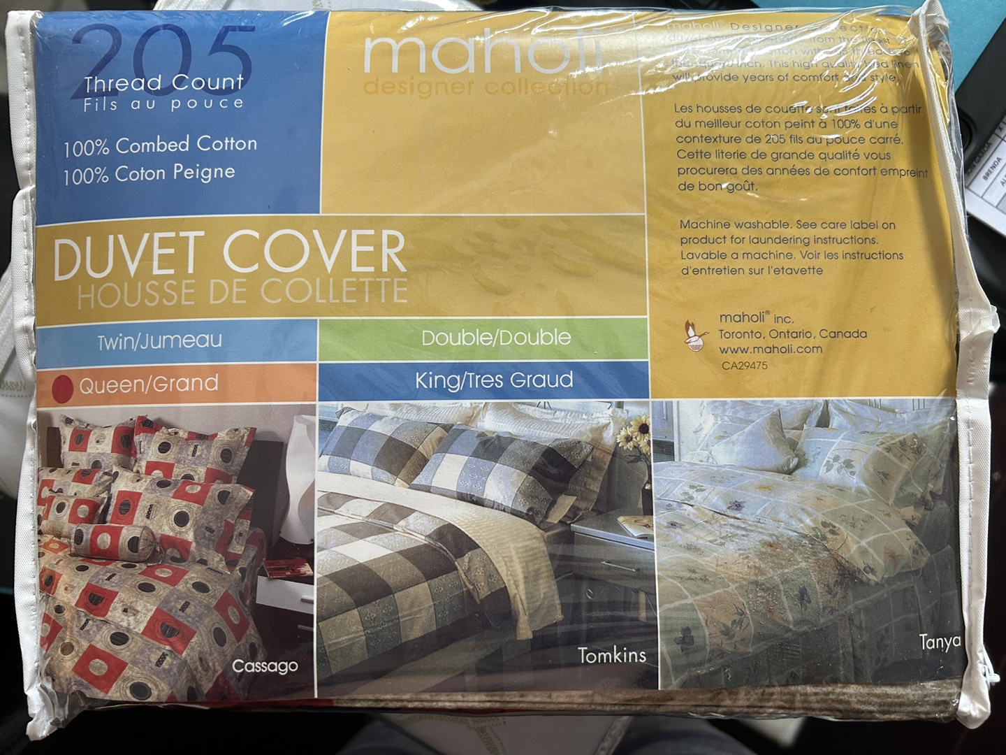 BNIB Queen size duvet cover image indicator(3)