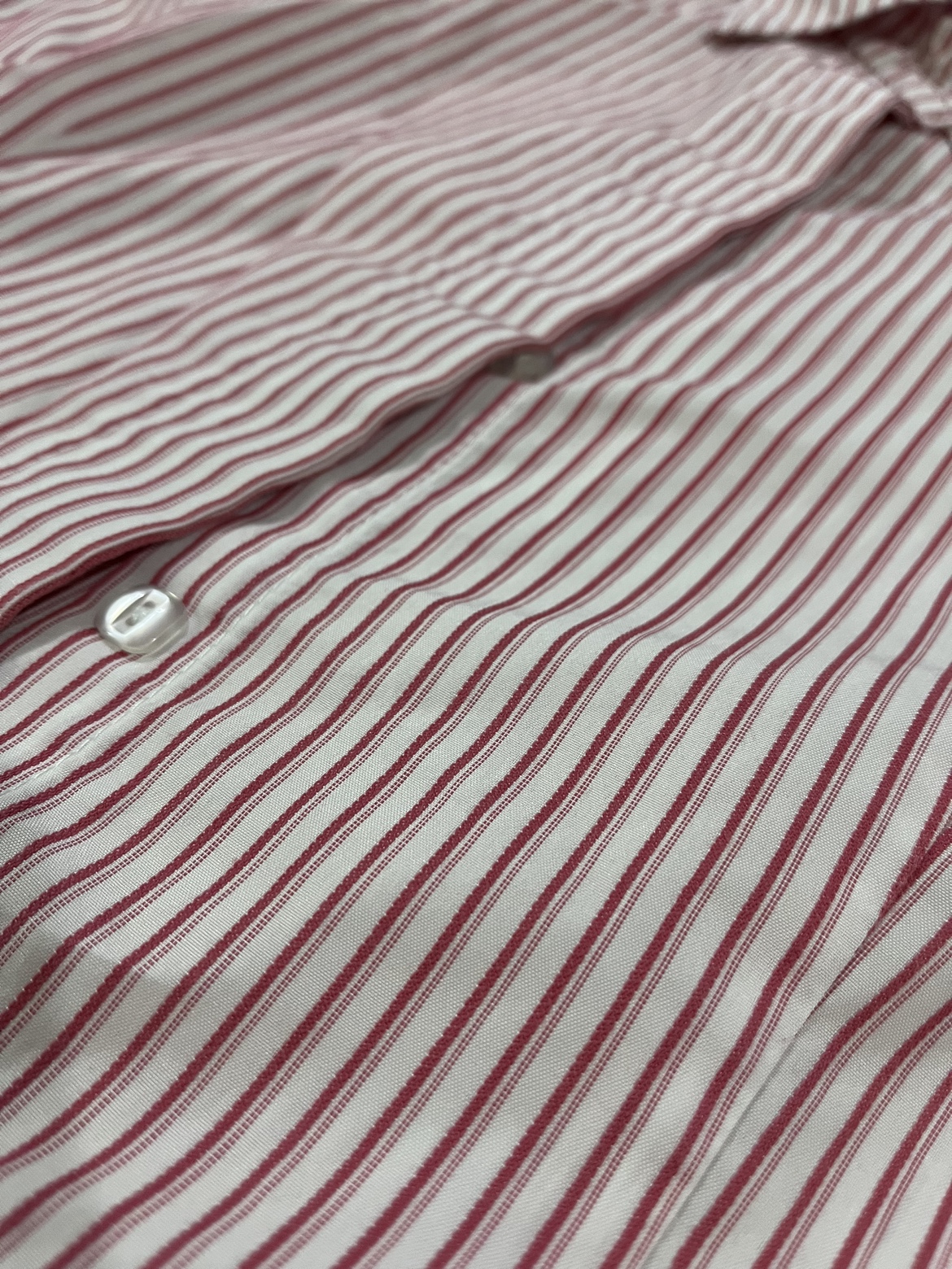 Brand new never worn Long sleeved blouse — light red stripes - photo 4