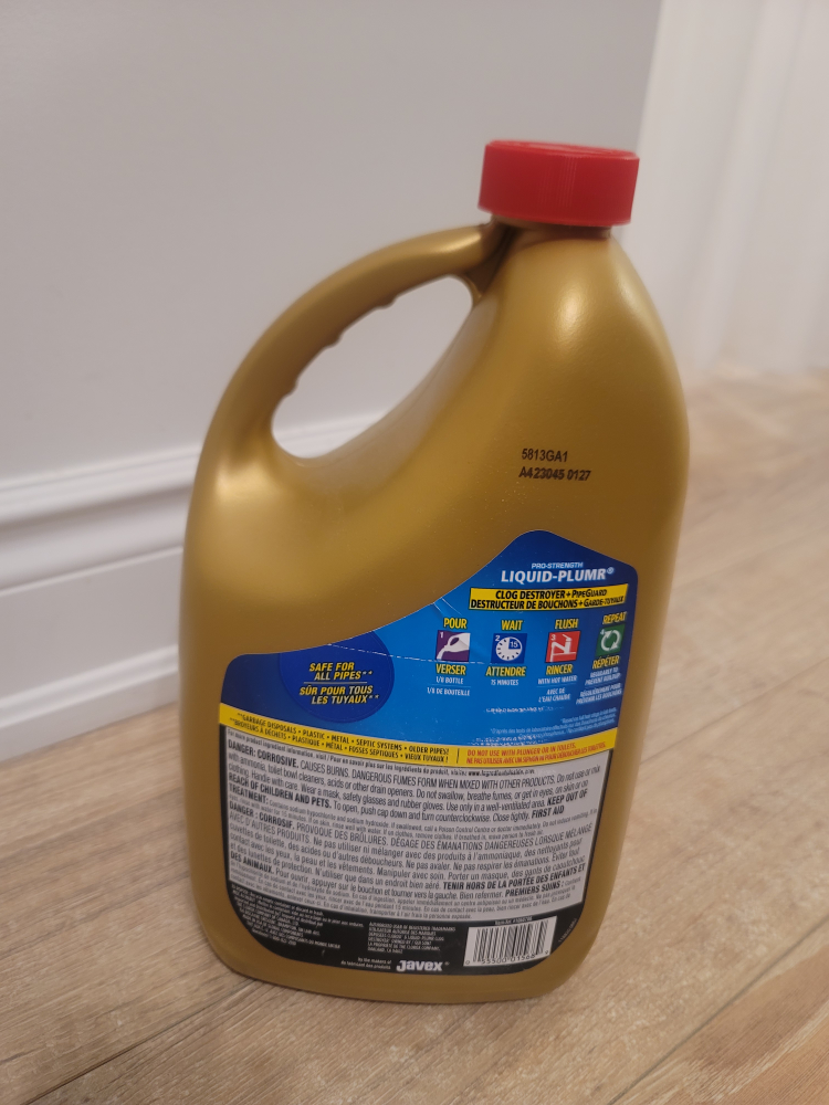 LIQUID-PLUMR CLOG REMOVER(3.78L) - photo 2