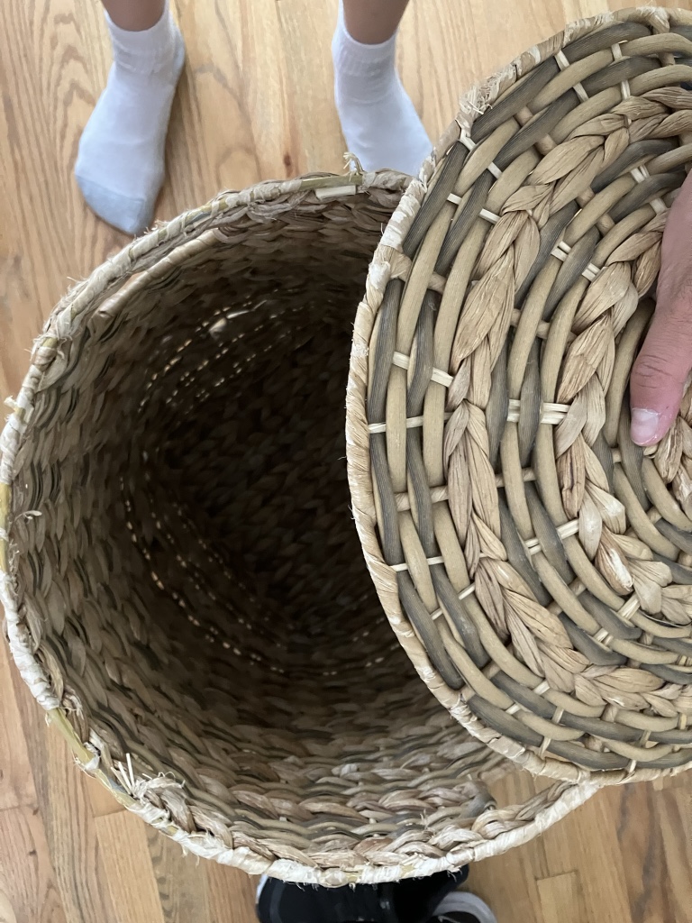 Weaved basket - large - photo 2