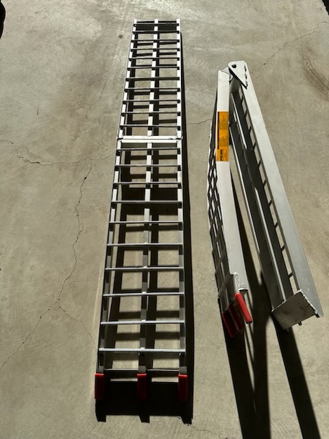 Two ATV or Motorcycle Aluminum Loading Ramps - photo 2
