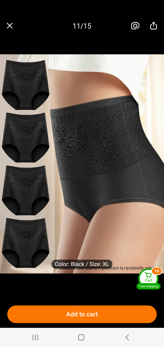hig wasted Tummy tuck panties