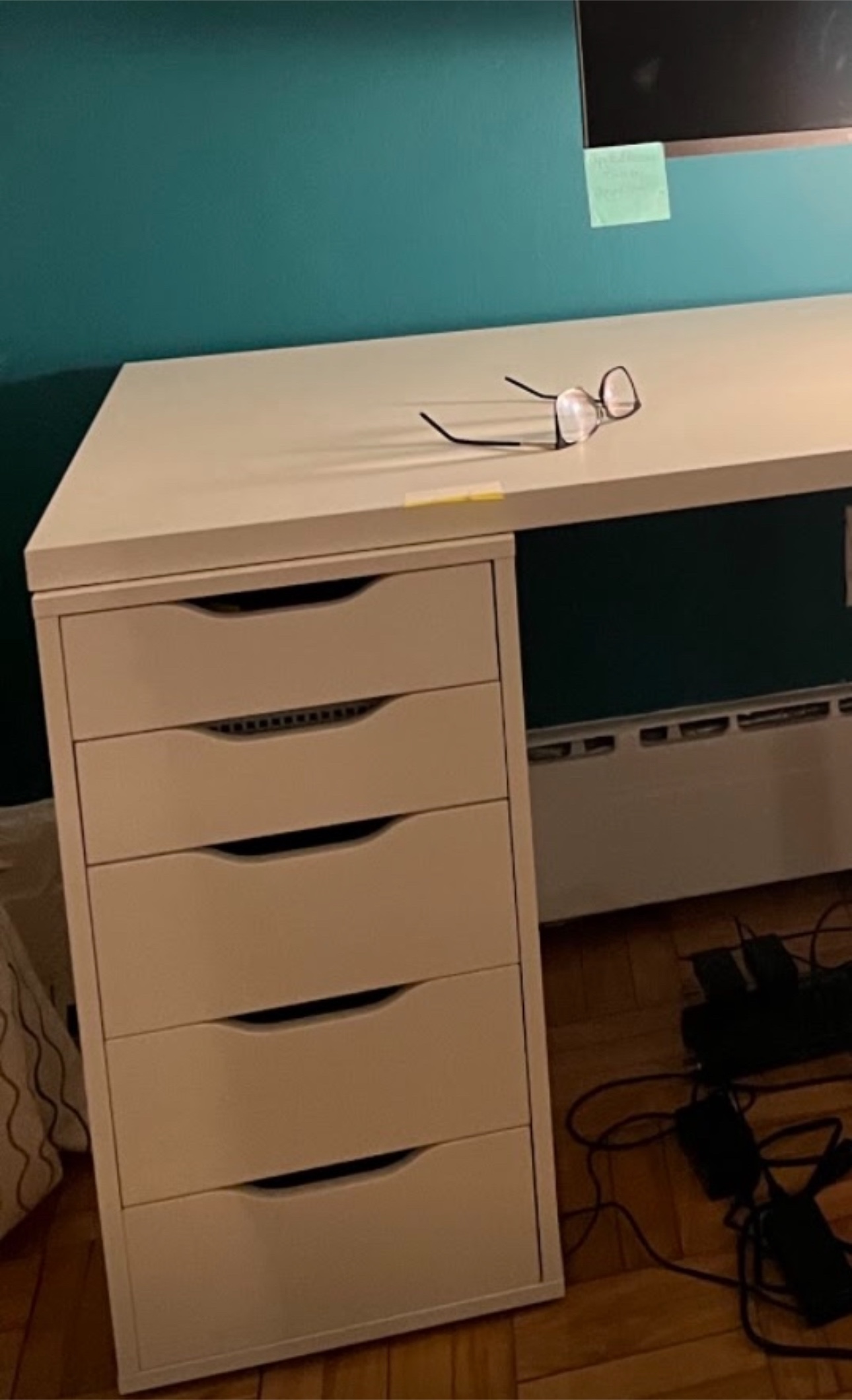 🔥Moving IKEA Alex 5 drawers desk base slight scratches