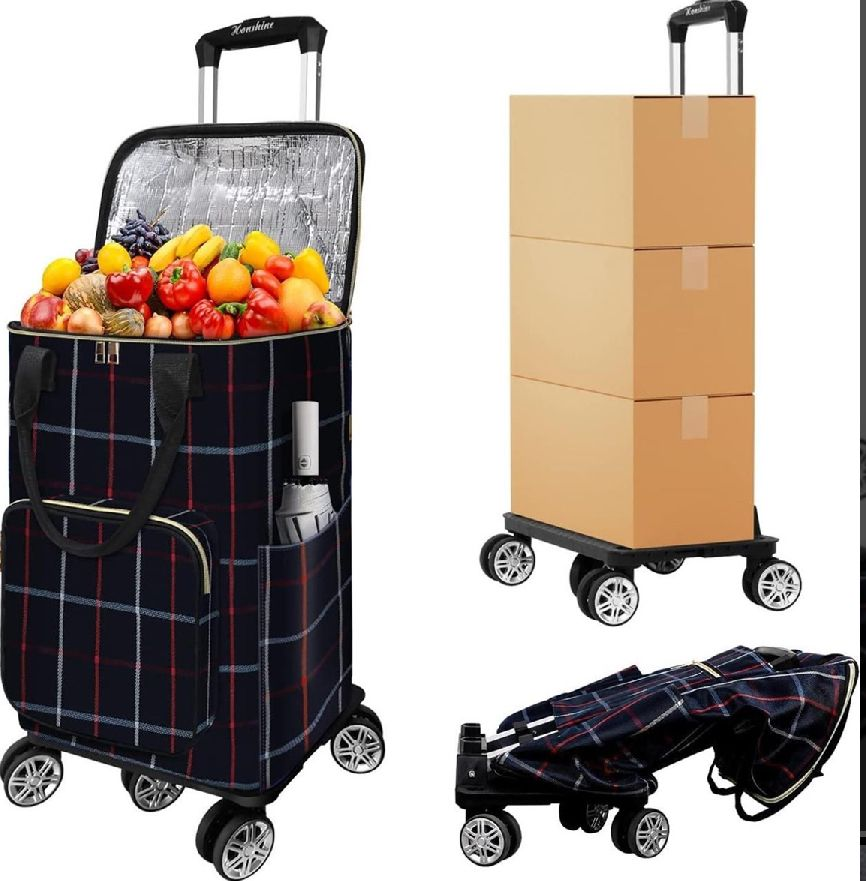 Honshine Foldable Shopping Cart 29L thumbnail