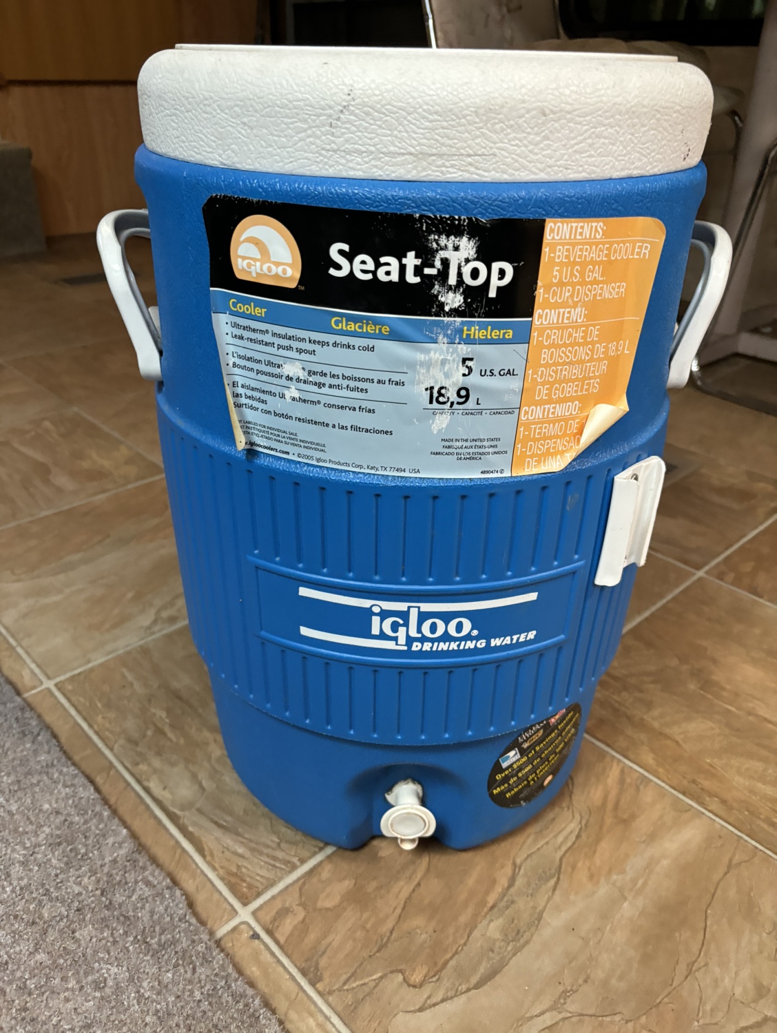 Igloo water cooler