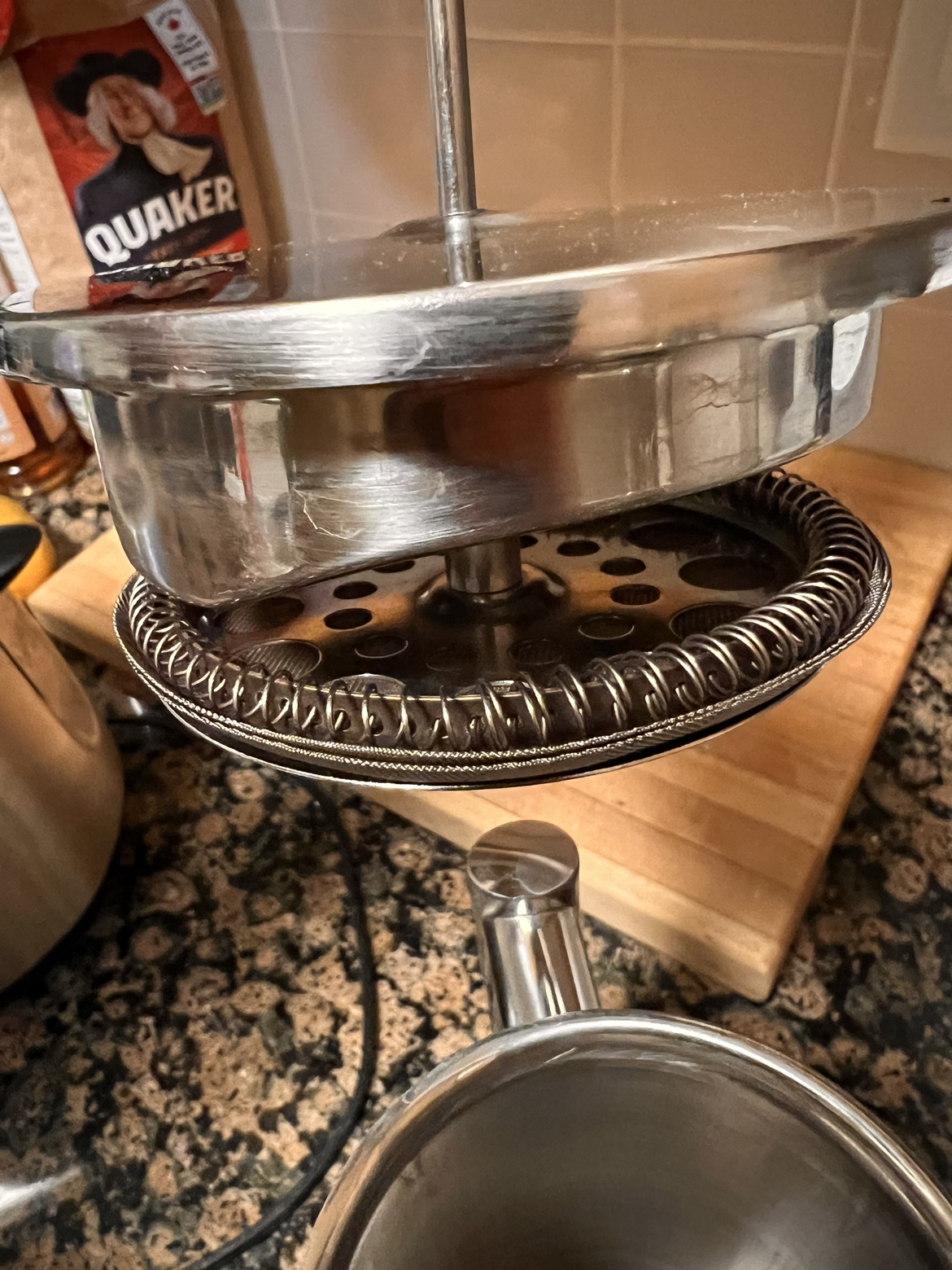 1L Coffee French Press - Stainless Steel - photo 5