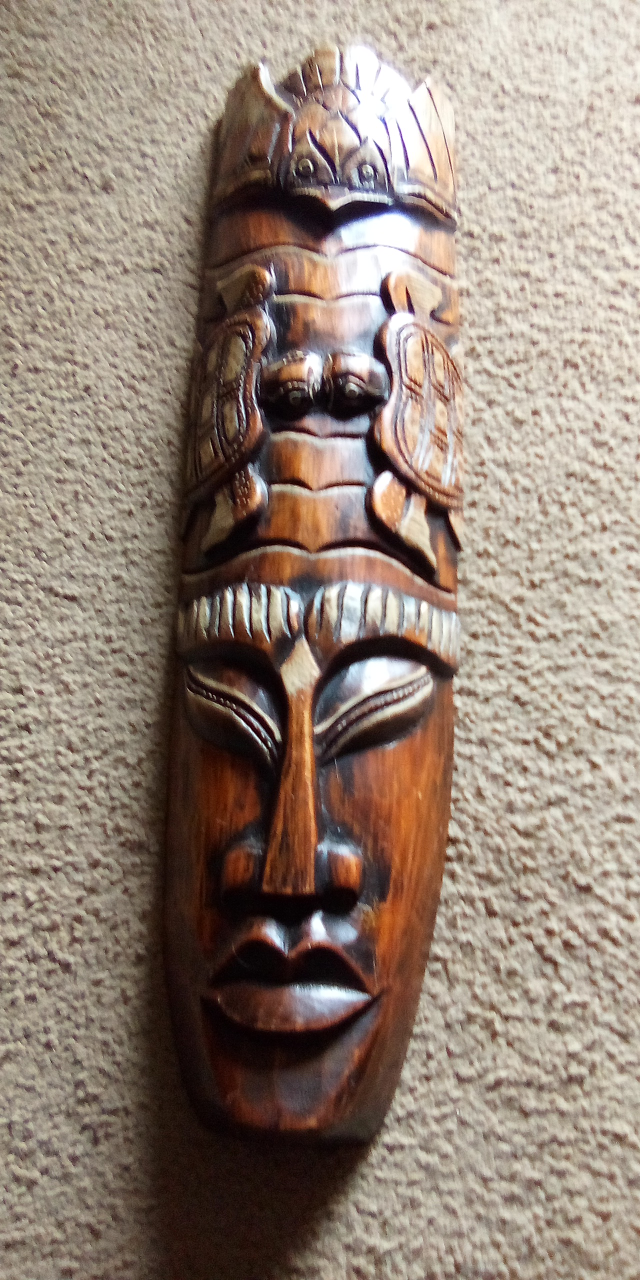 Hand carved African Mask