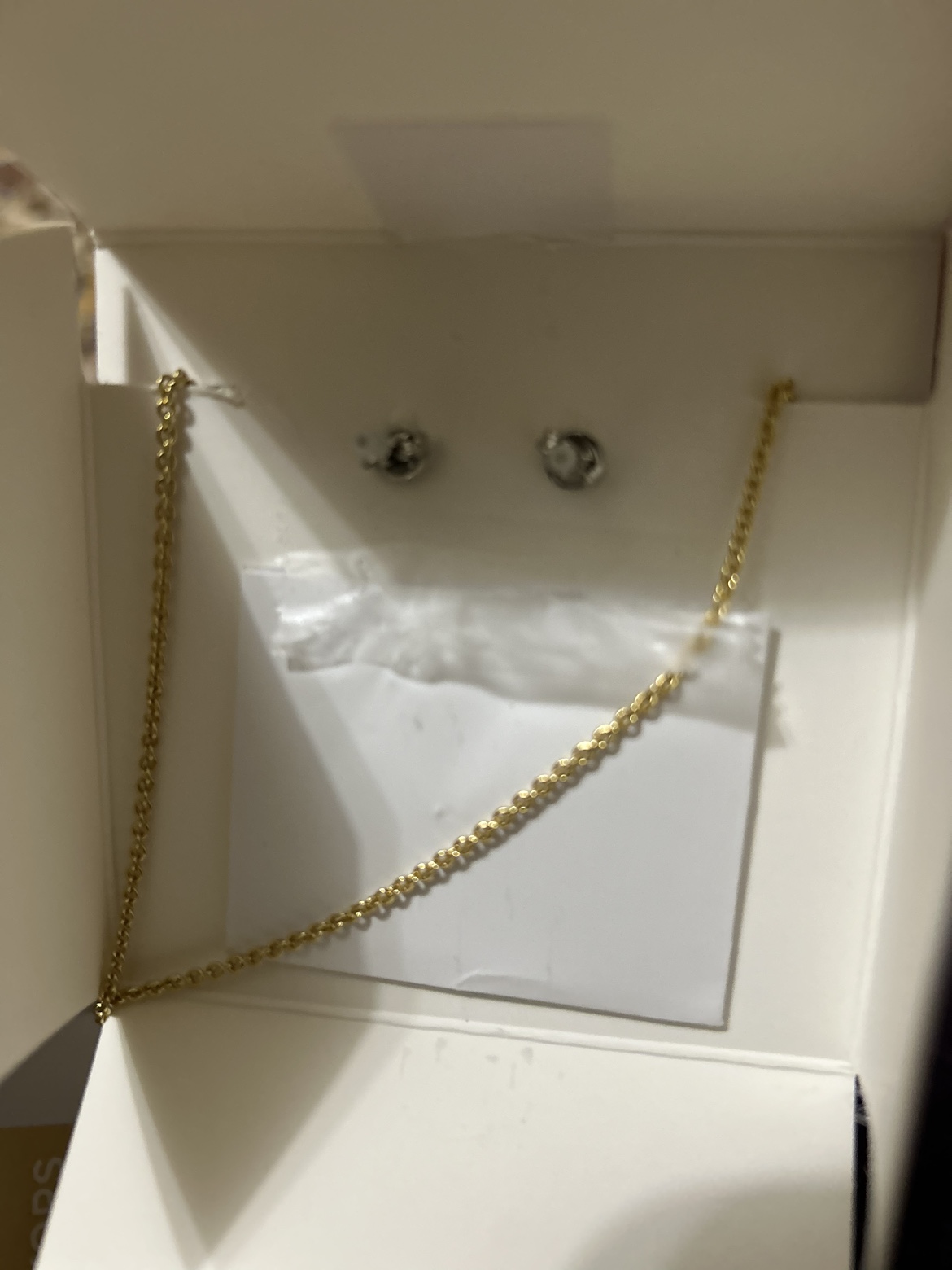 Michael Kors Set OF Gold Heart Necklace Earrings (Retail $250) image indicator(6)