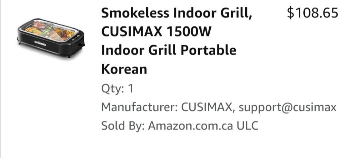 Smokeless Indoor grill - photo 2
