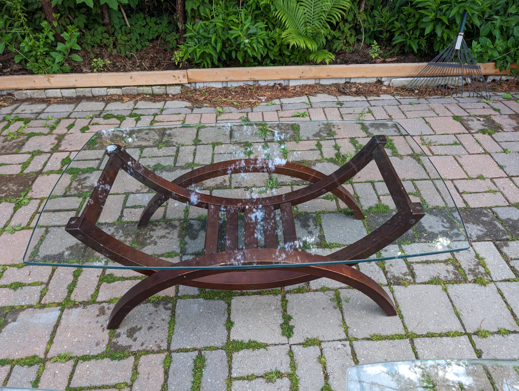 solid wood coffee table set - photo 5