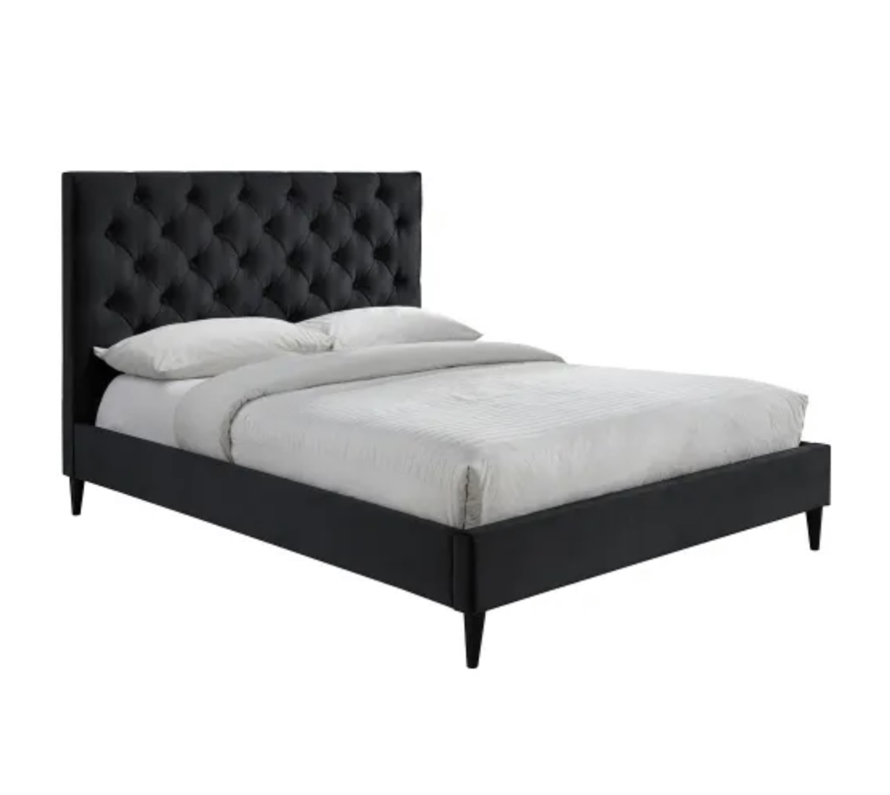 Bed frame queen with free mattress