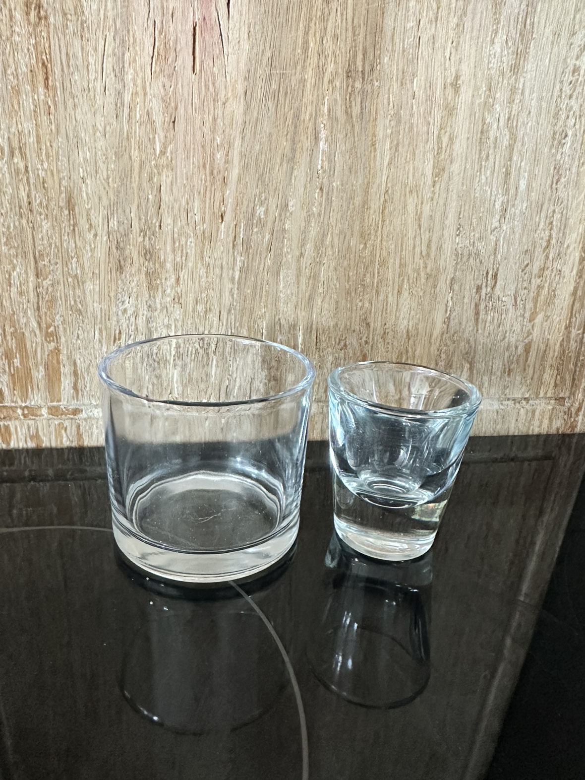 Whiskey glass + shot glass thumbnail