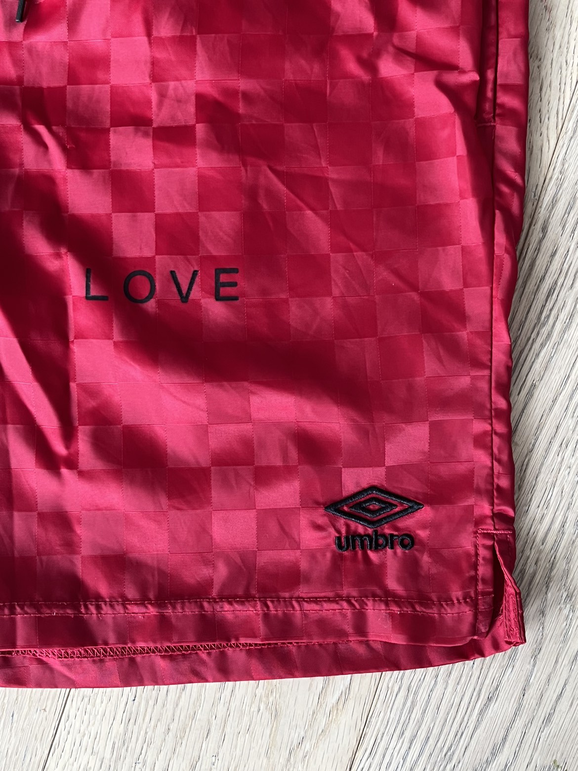 Umbro x Akomplice Checkerboard Retro Short - photo 3