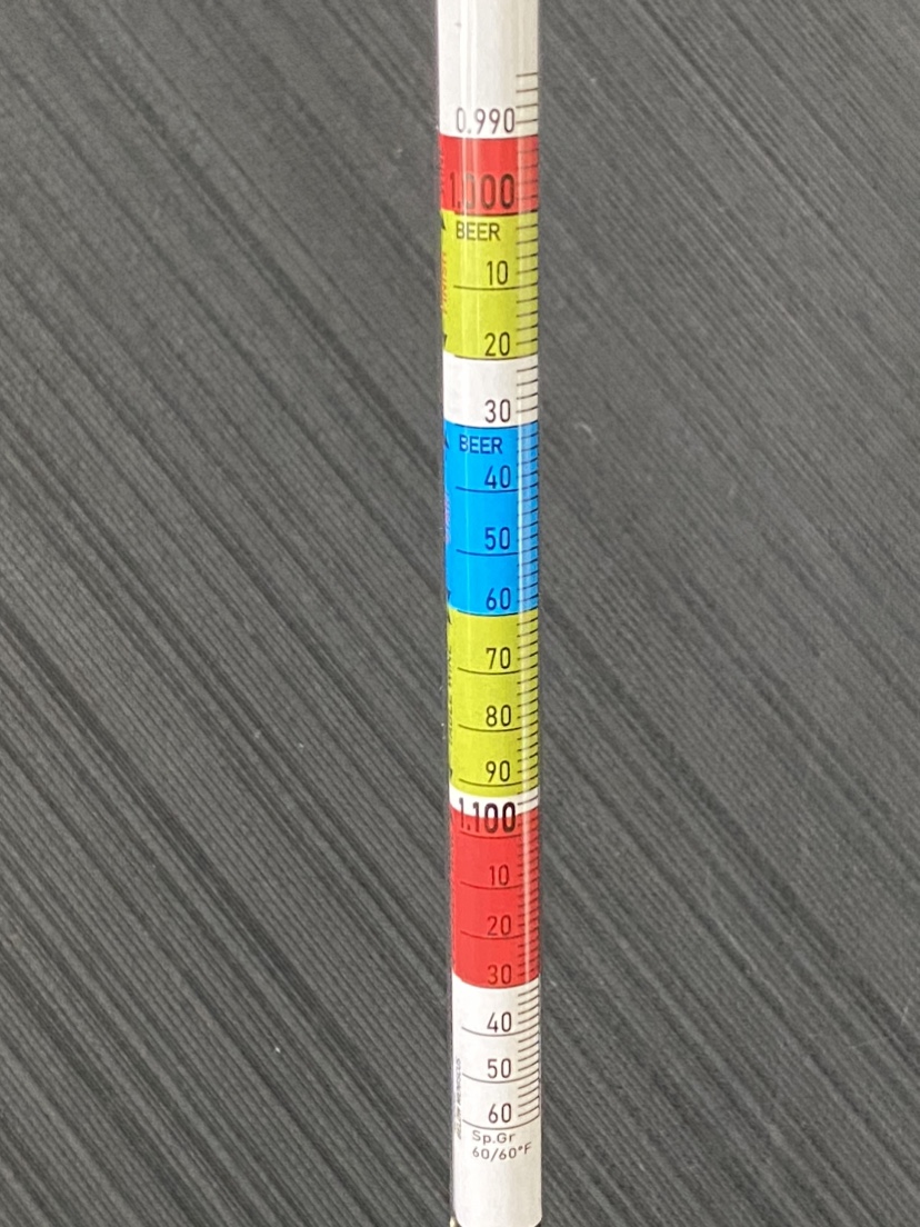 Hydrometer & Graduated Cylinder - Wine Beer Cider Mead Kombucha image indicator(2)