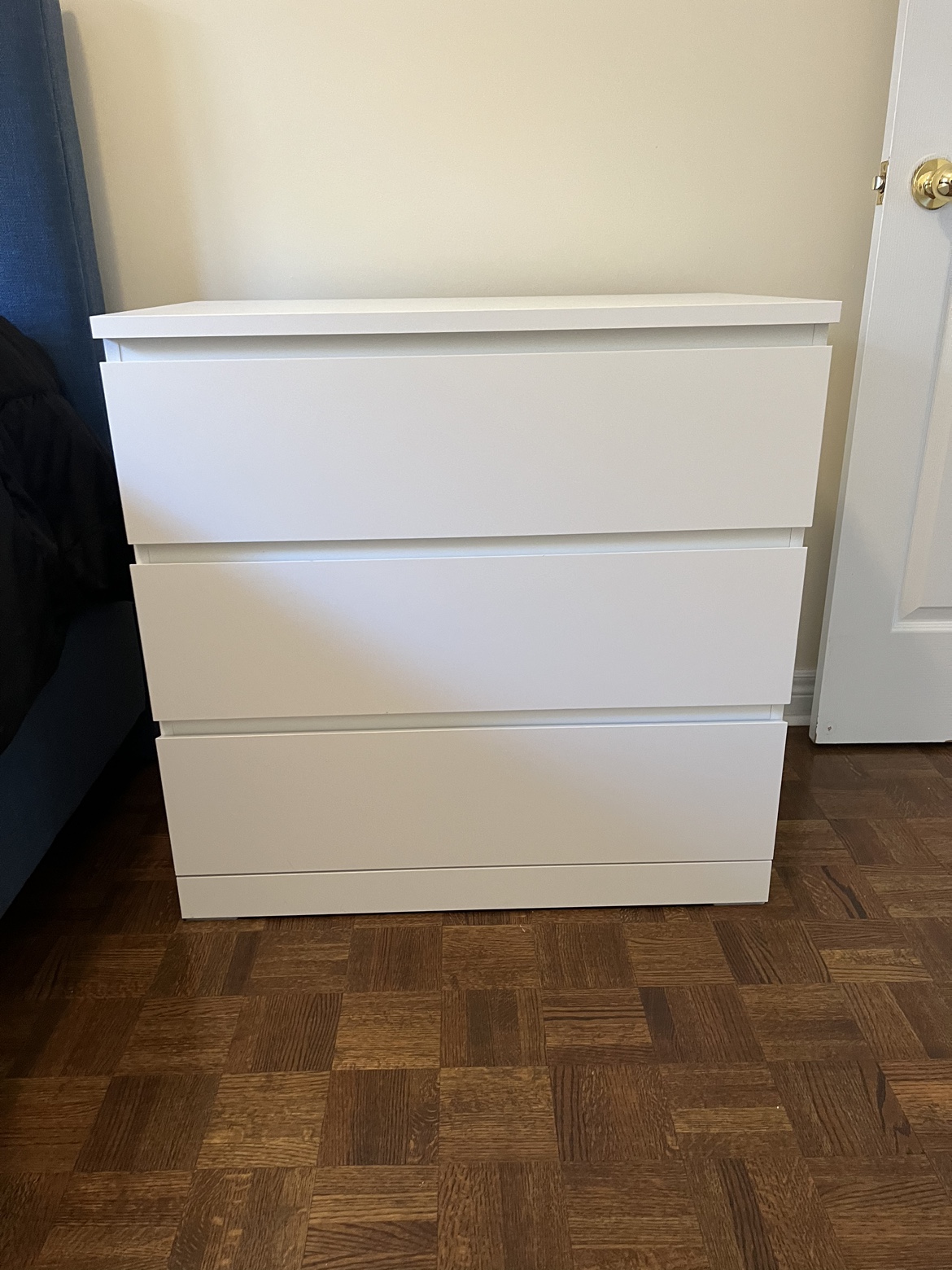 IKEA MALM 3 DRAWER CHEST