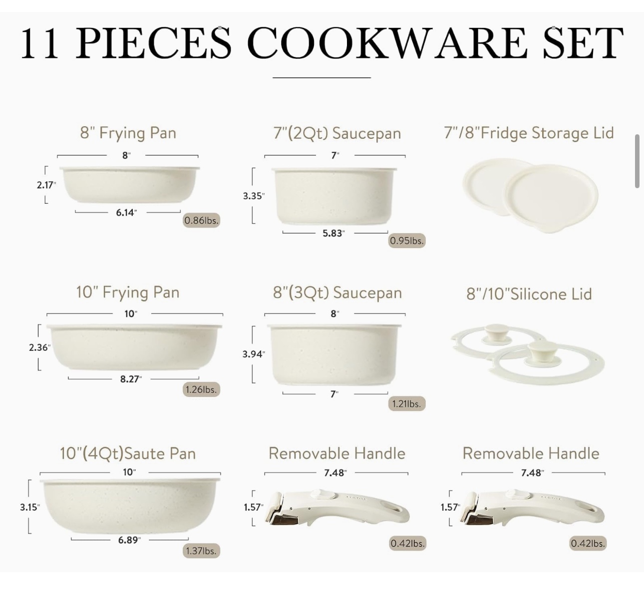 *Brand New* Carote 11 Pc. Cookware Set - photo 5