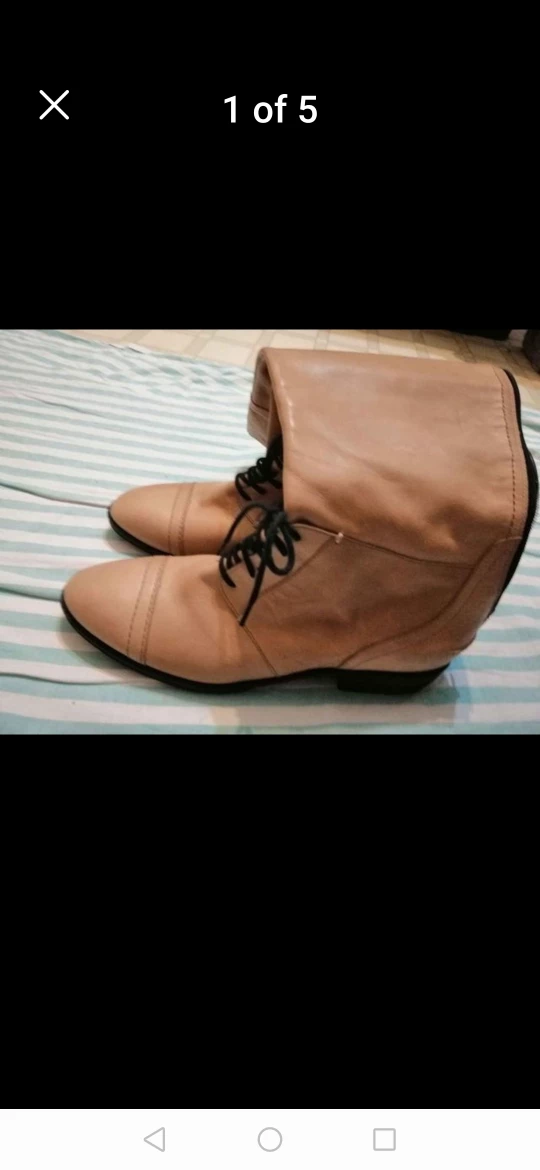 leather women boots size 11 - photo 5