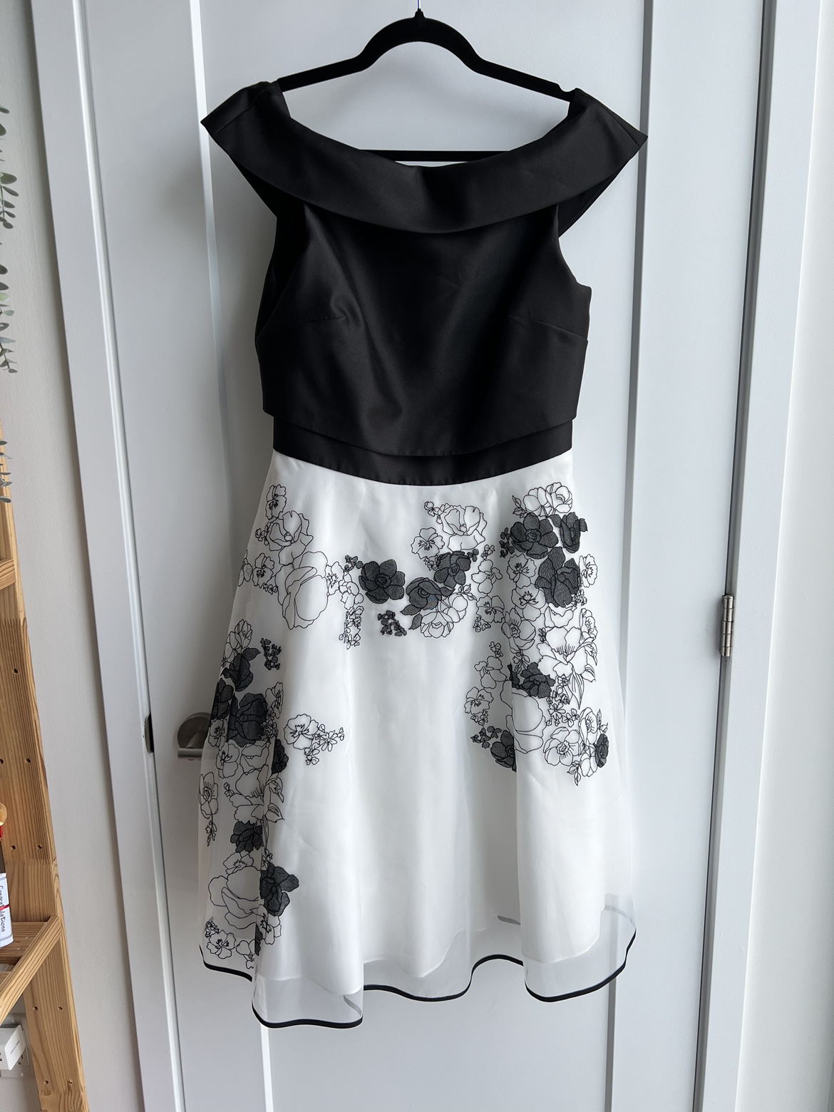 Black and White Floral Dress from coast image indicator(2)