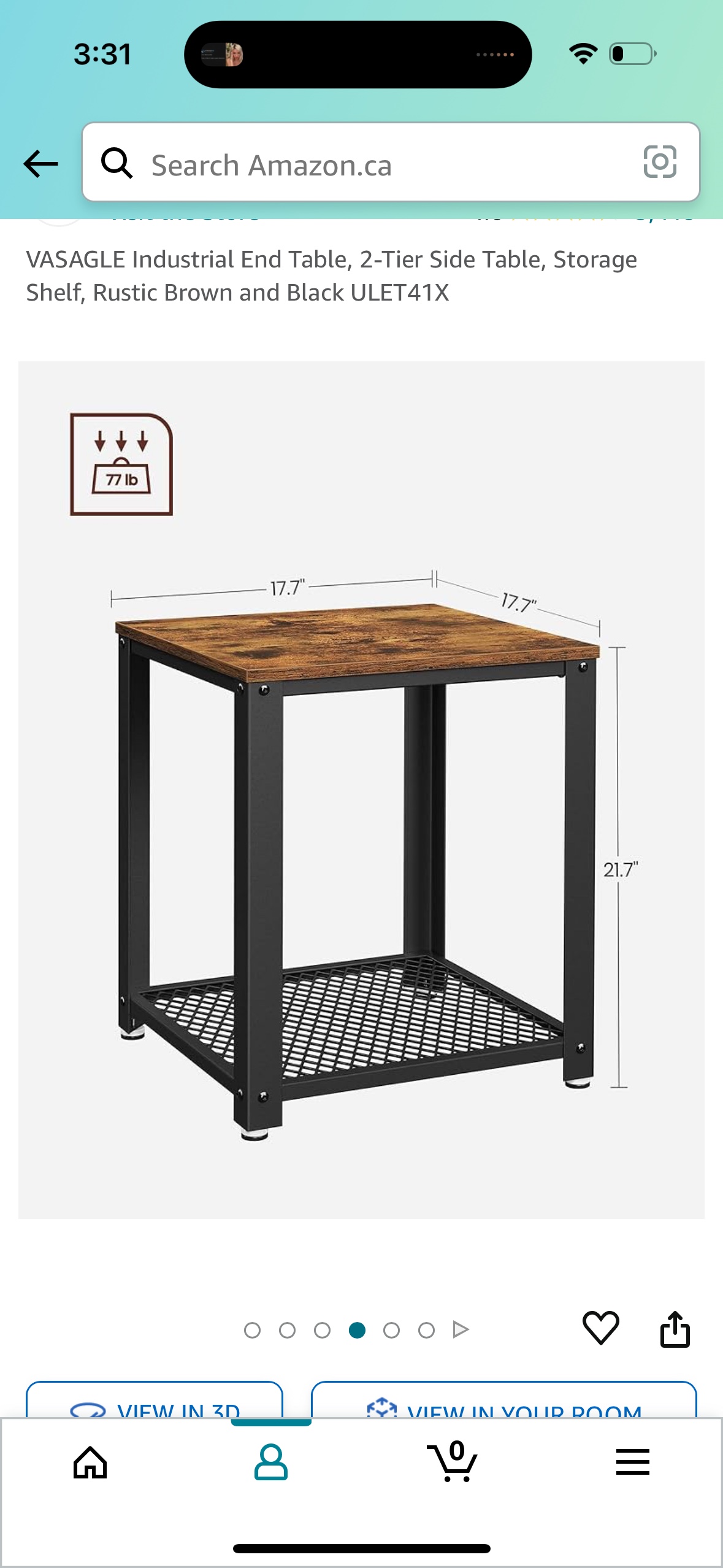 End table - photo 2