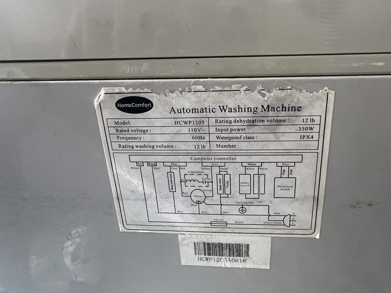 Washing machine - photo 2