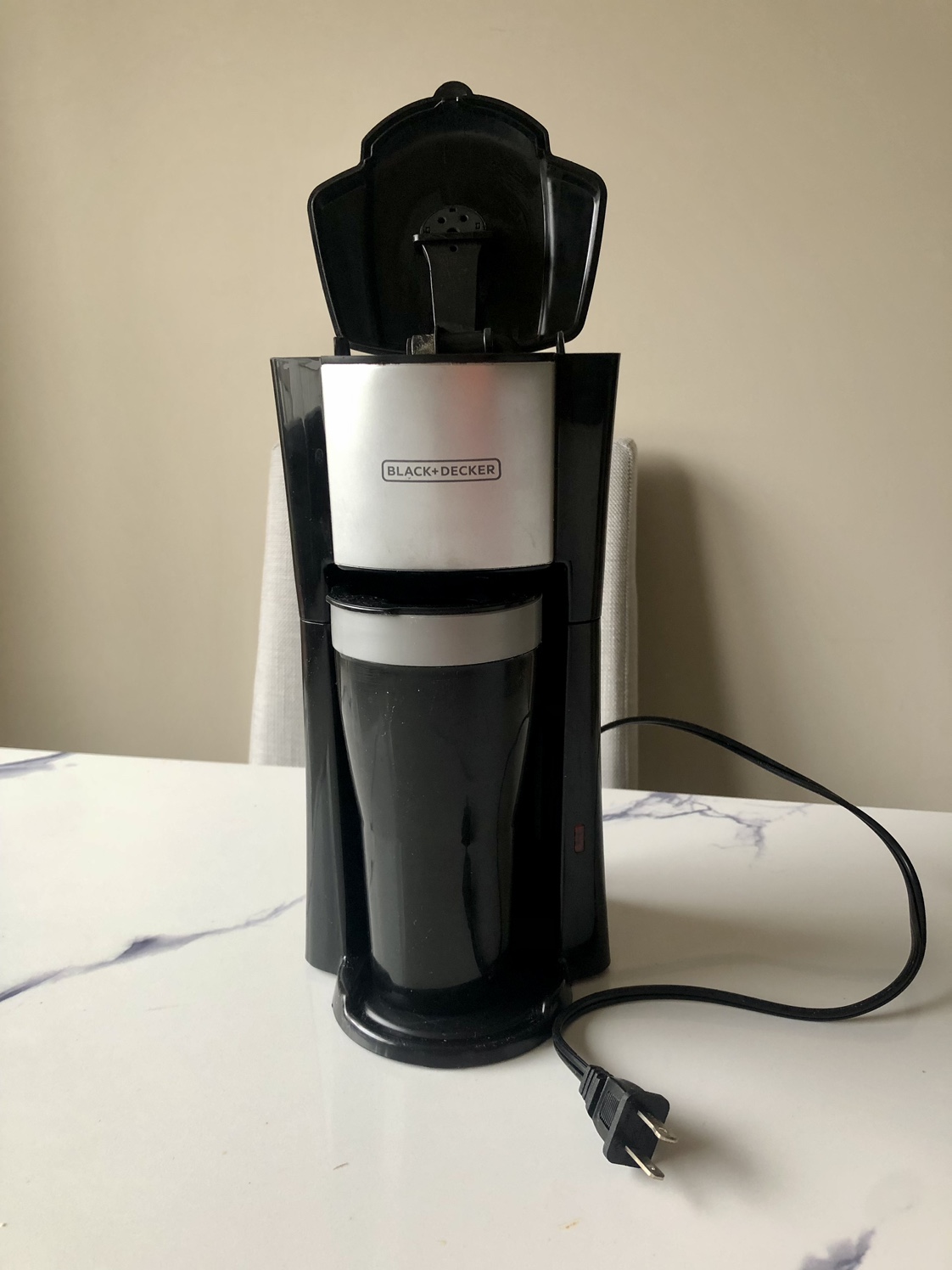 Black+Decker single-serve coffee maker