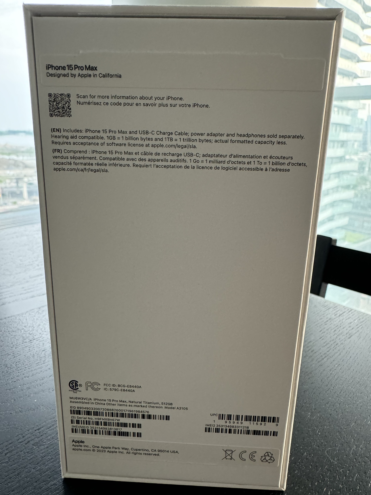 iPhone 15 pro max 512 gb. Brand new! Never opened. - photo 4